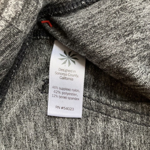 Athleta Women's Size Small Metro High Waisted Legging Gray Pockets - Picture 8 of 9